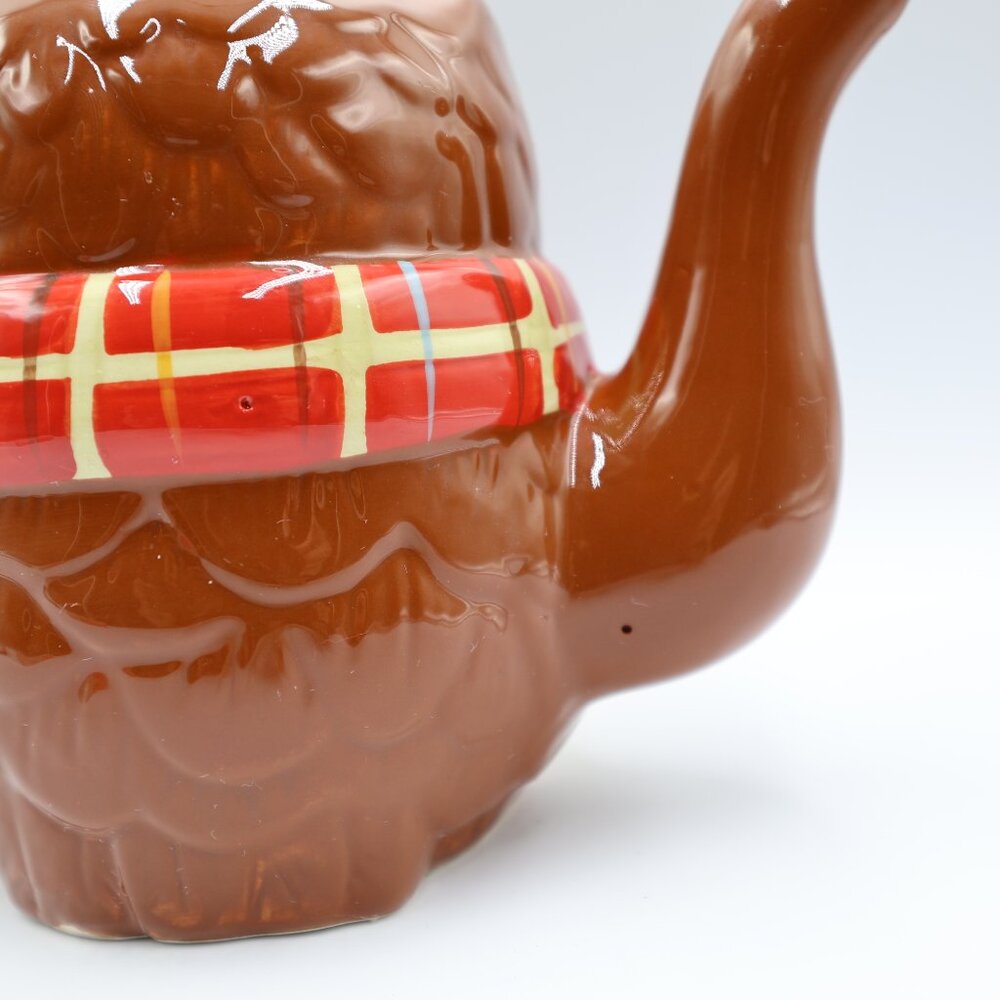 Pier 1 Imports Hand Painted Chilly Billy Owl Ceramic Teapot Original Tag New‎ - Picture 5 of 11